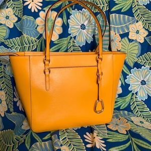 Yellow Ralph Lauren Bag